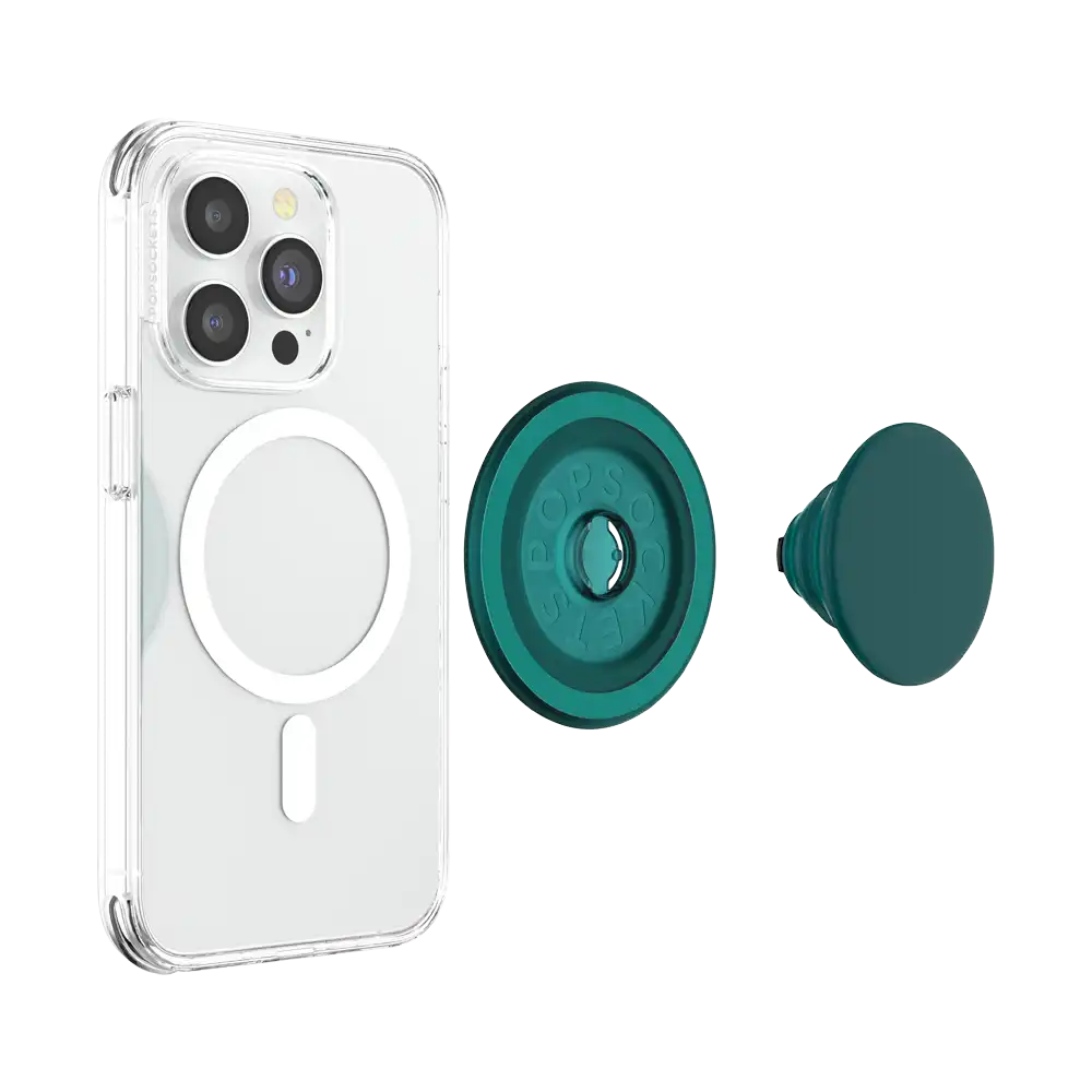 Molded Flower Fresh Pine — MagSafe PopGrip