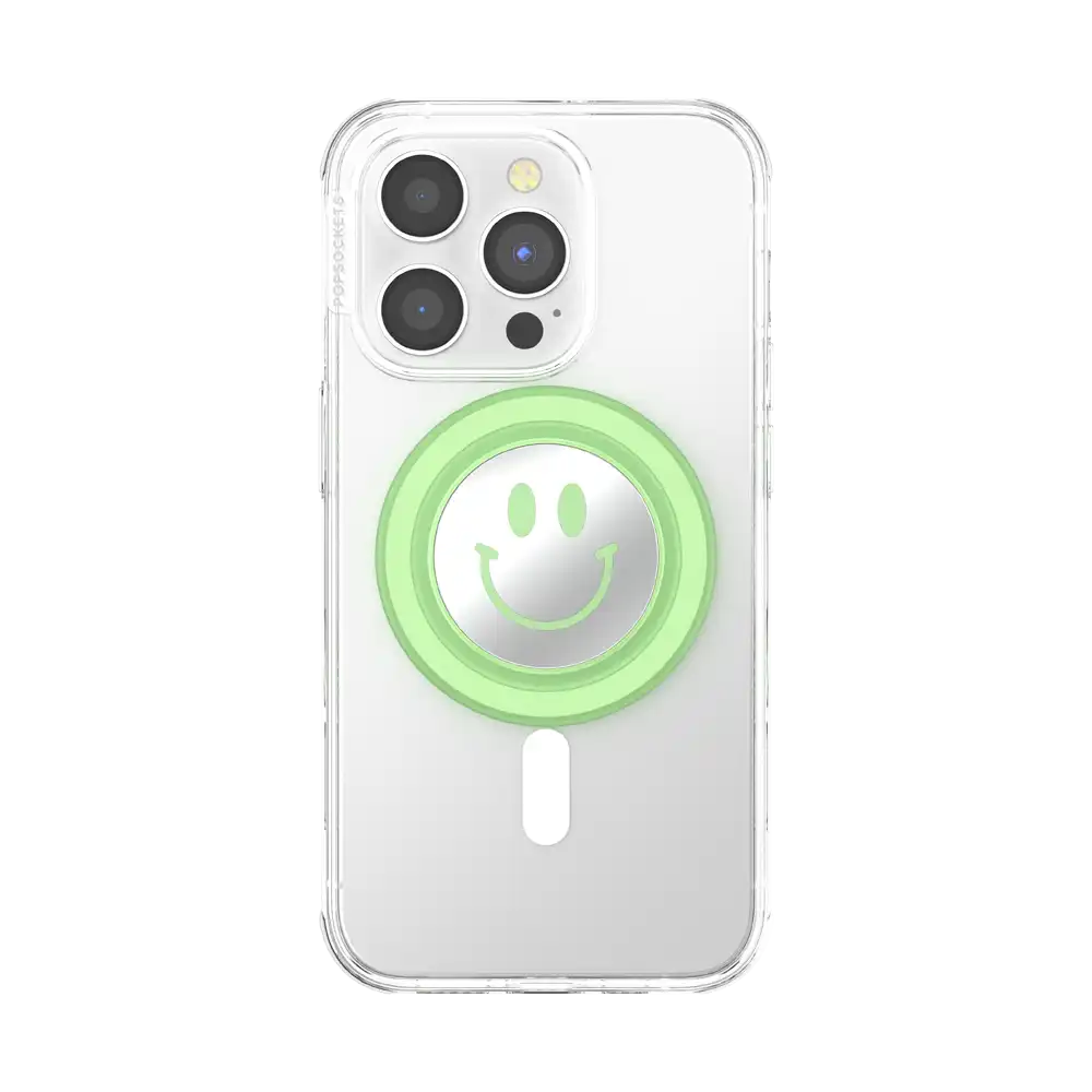 Matcha Dew Happy Reflex — MagSafe PopGrip