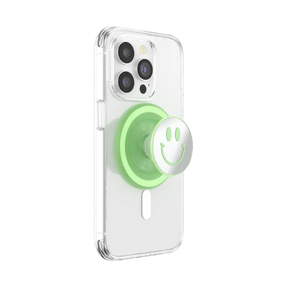 Matcha Dew Happy Reflex — MagSafe PopGrip