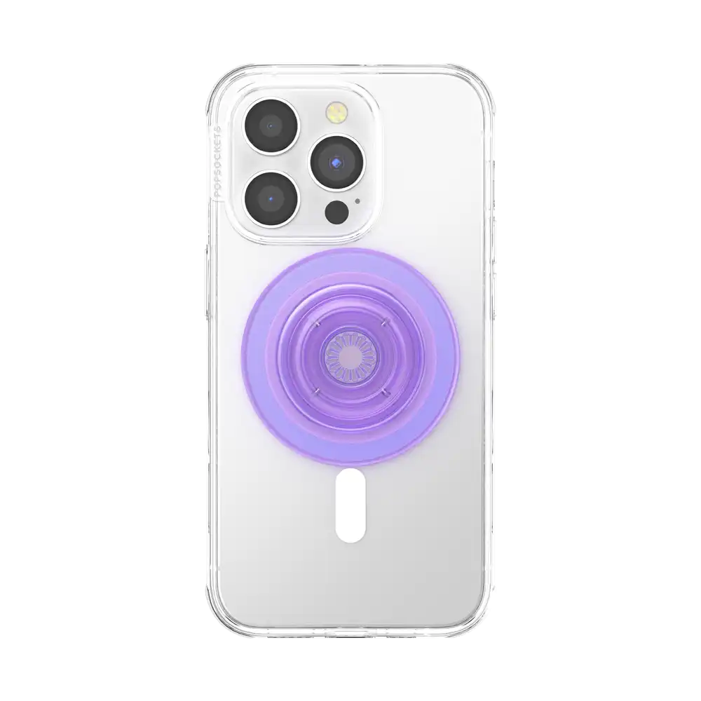 Lavender Translucent — MagSafe PopGrip