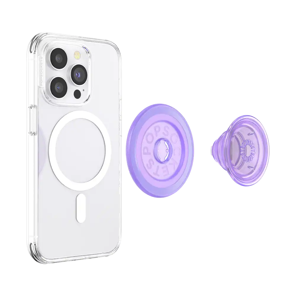 Lavender Translucent — MagSafe PopGrip