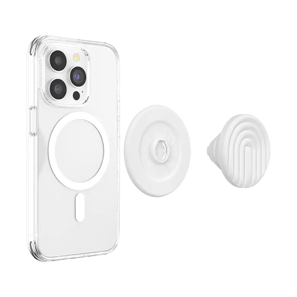 Enamel Latte Cut — MagSafe PopGrip