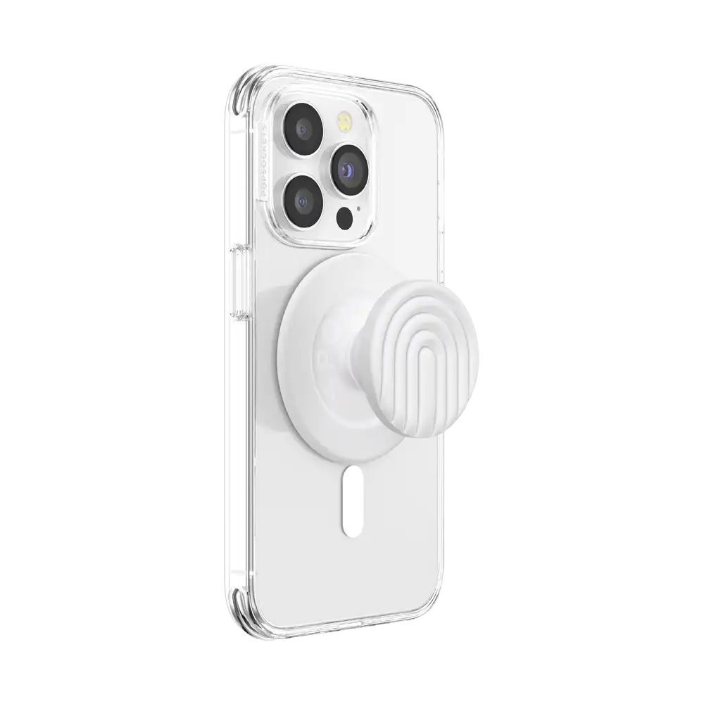 Enamel Latte Cut — MagSafe PopGrip