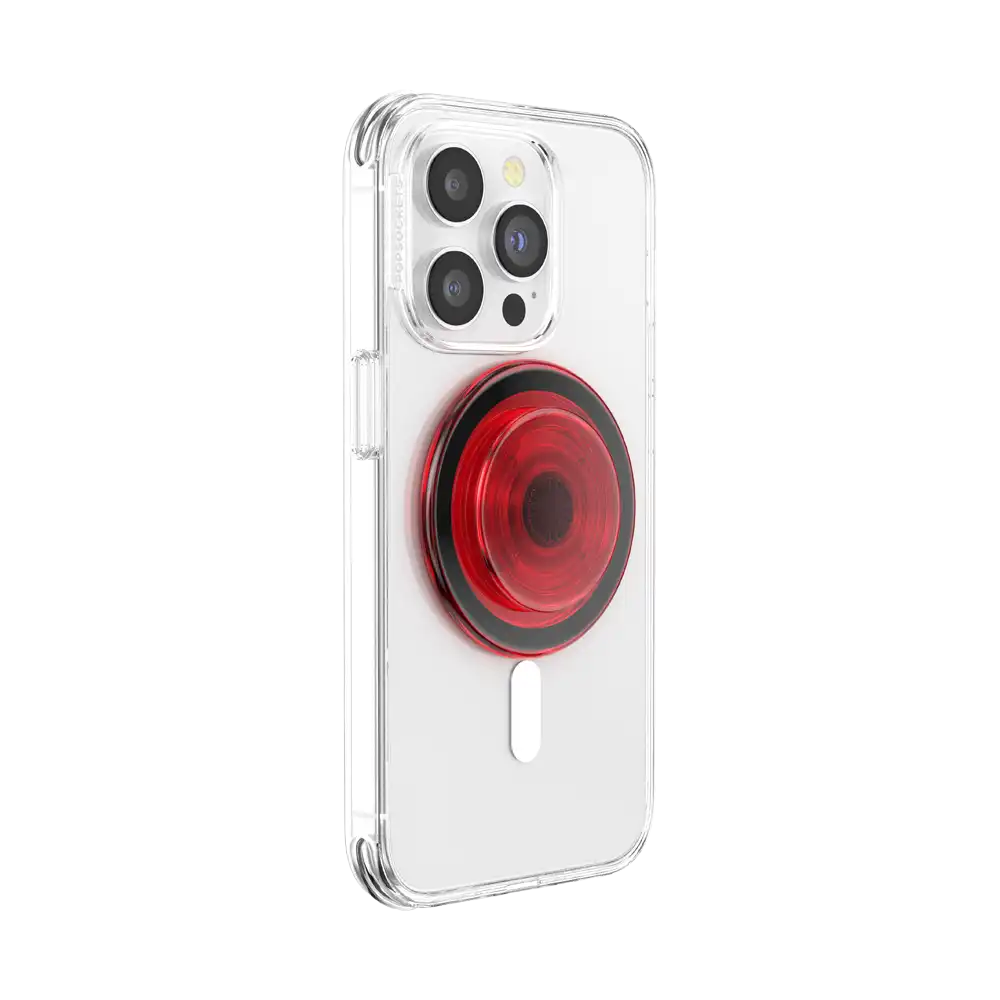 White Opalescent — MagSafe PopGrip