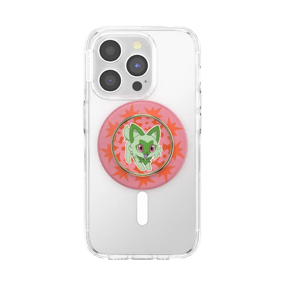 Enamel Sprigatito Stretch — MagSafe PopGrip