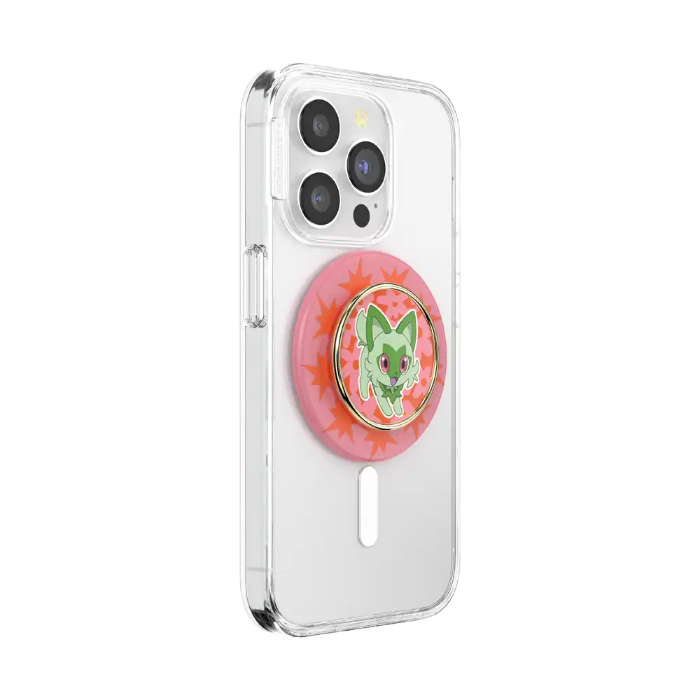 Enamel Sprigatito Stretch — MagSafe PopGrip
