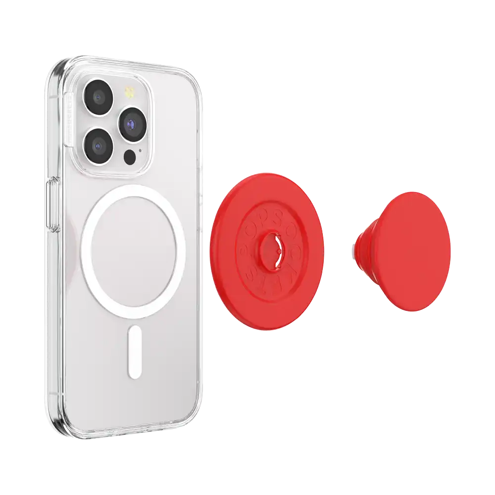 PopOut Basic Rosso — MagSafe PopGrip
