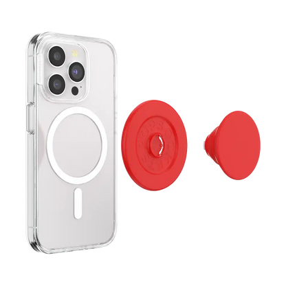 PopOut Basic Rosso — MagSafe PopGrip