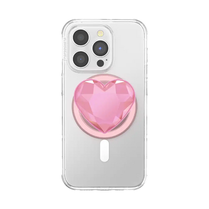 Crystal Heart — MagSafe PopGrip