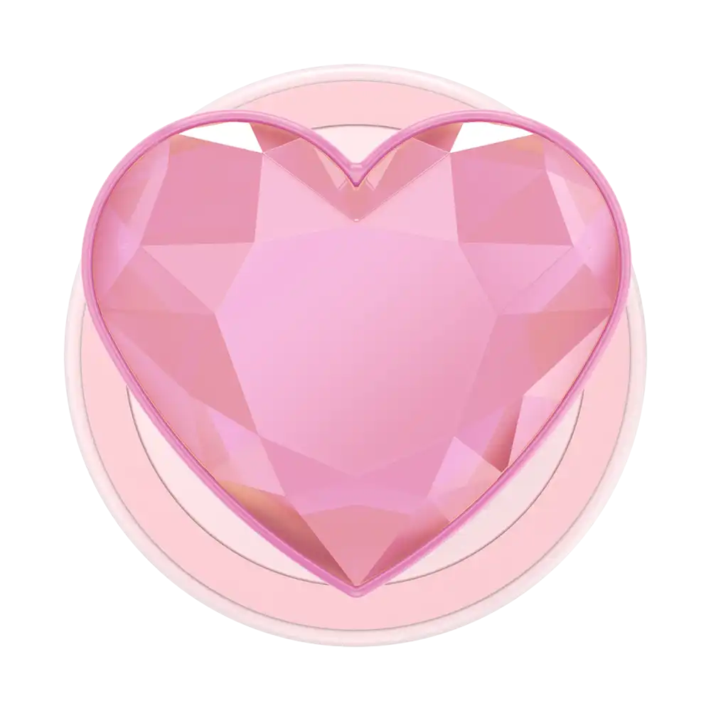 Crystal Heart — MagSafe PopGrip