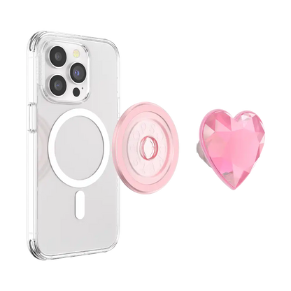 Crystal Heart — MagSafe PopGrip