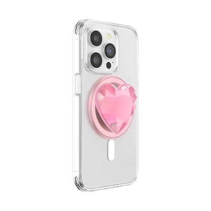 Crystal Heart — MagSafe PopGrip