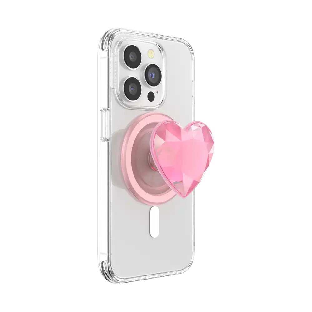 Crystal Heart — MagSafe PopGrip