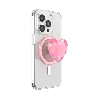 Crystal Heart — MagSafe PopGrip