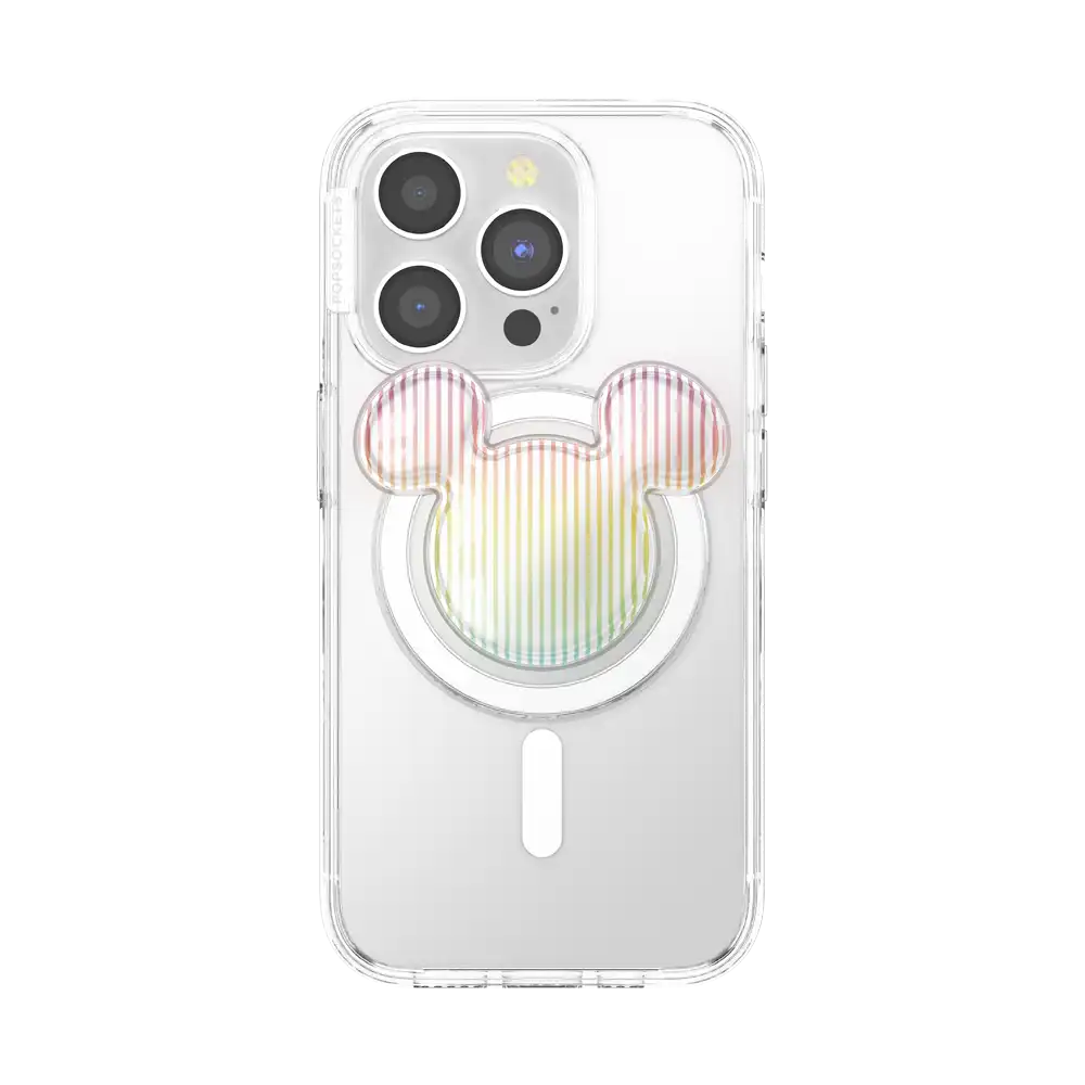 Airbag Sherbert Mickey Stripe — MagSafe PopGrip