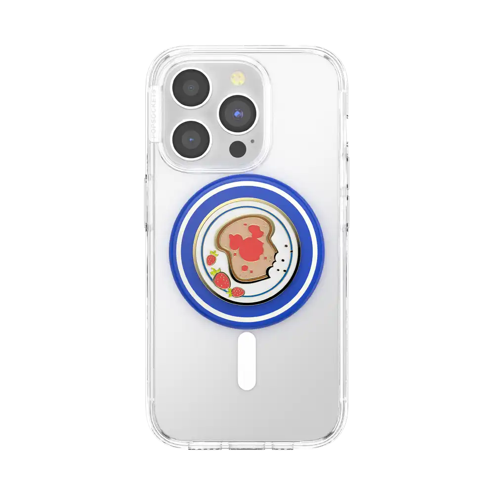 Enamel Mickey Toast — MagSafe PopGrip