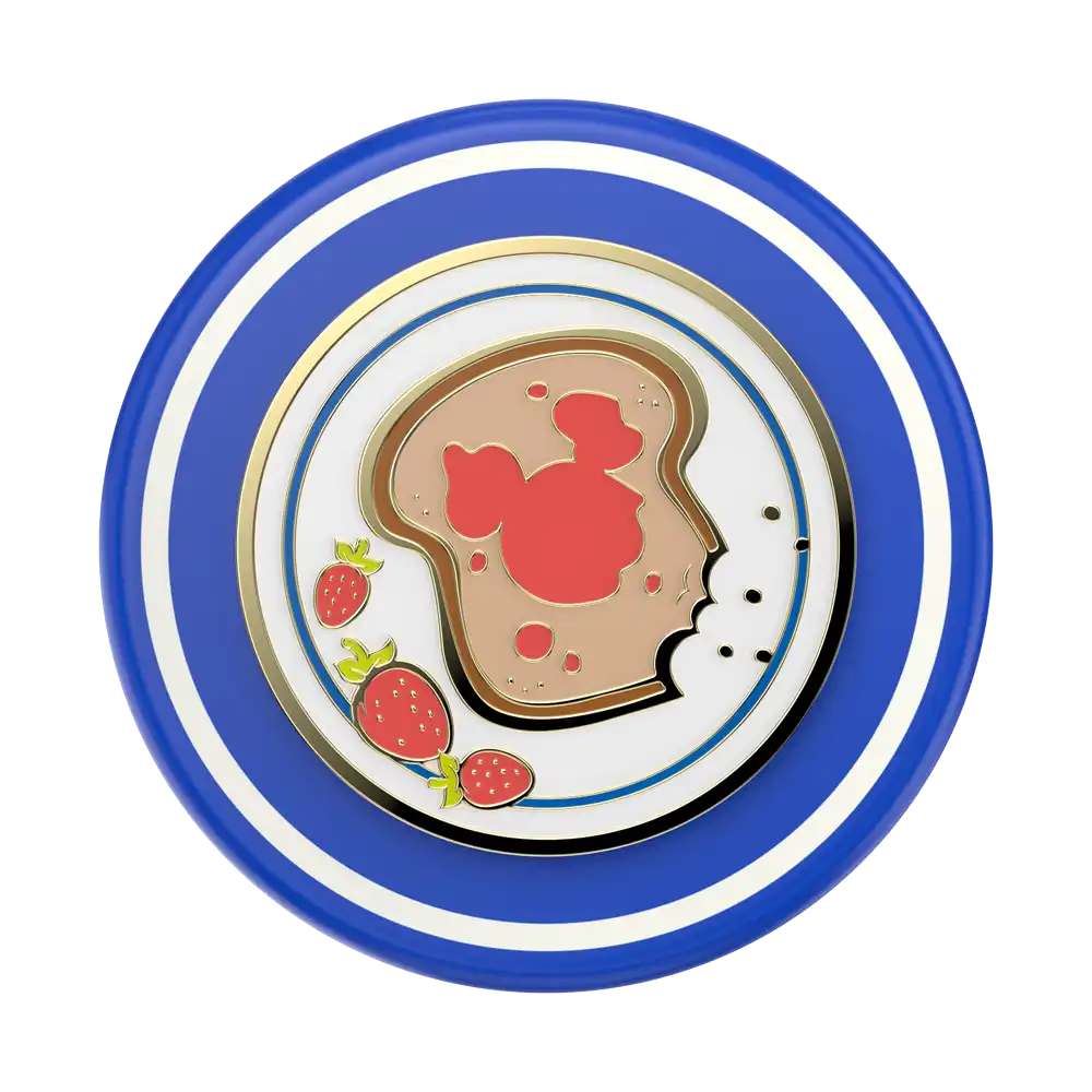 Enamel Mickey Toast — MagSafe PopGrip