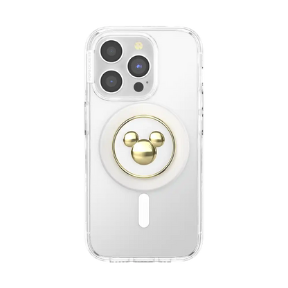 Plush Mickey Black — MagSafe PopGrip