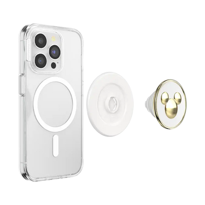 Plush Mickey Black — MagSafe PopGrip