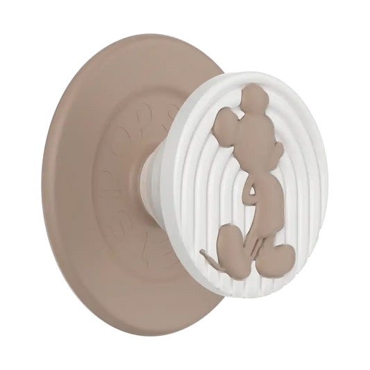 PopOut Latte Mickey — MagSafe PopGrip