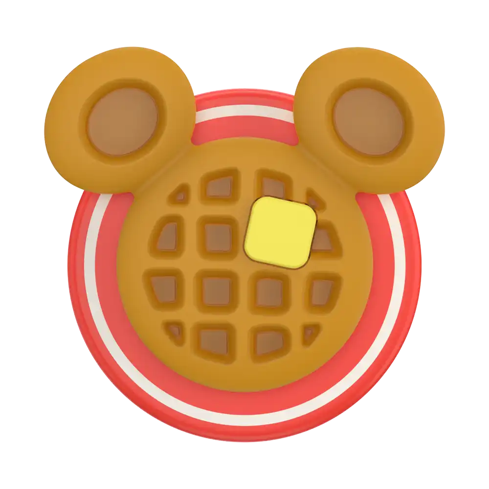 PopOut Mickey Waffle — MagSafe PopGrip