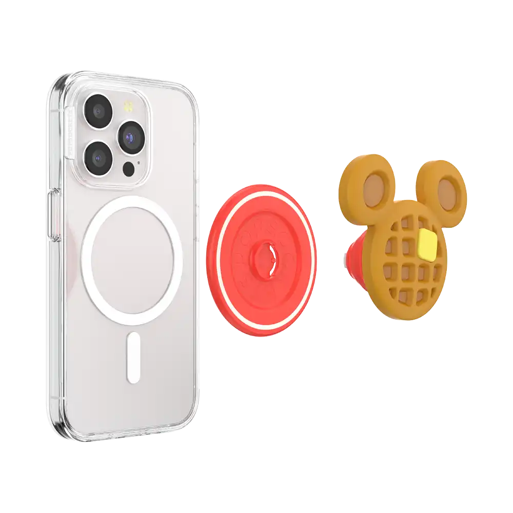 PopOut Mickey Waffle — MagSafe PopGrip