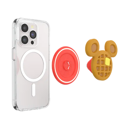PopOut Mickey Waffle — MagSafe PopGrip