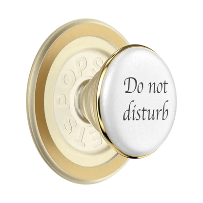 Enamel Do Not Disturb — MagSafe PopGrip