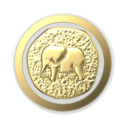 Enamel Elephant Token — MagSafe PopGrip