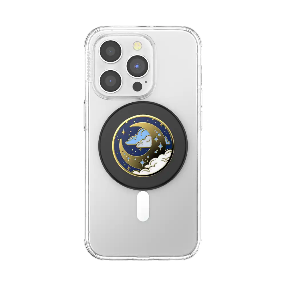 Enamel Fly Me To The Moon — MagSafe PopGrip