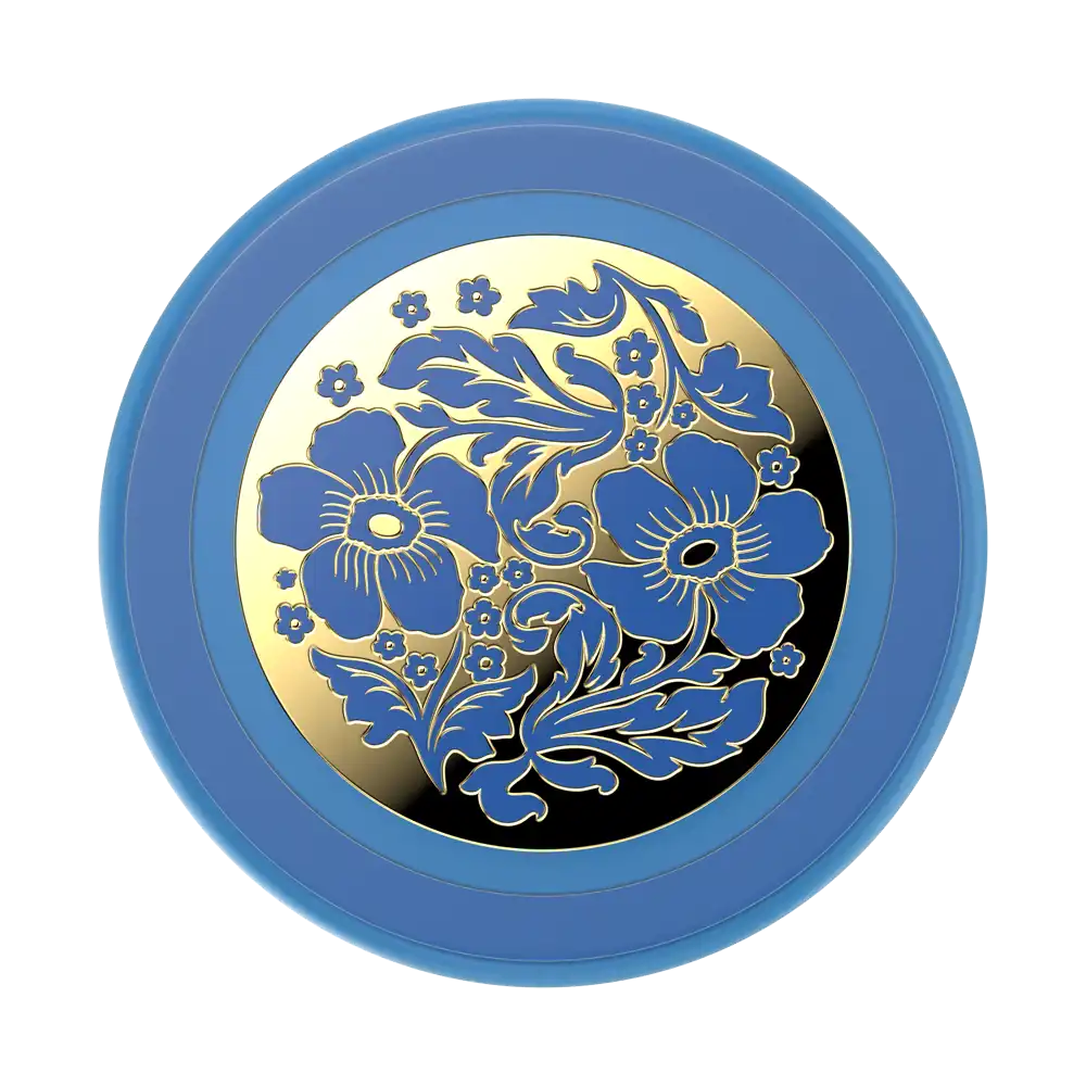 Enamel Lace Blue Vermeer — MagSafe PopGrip