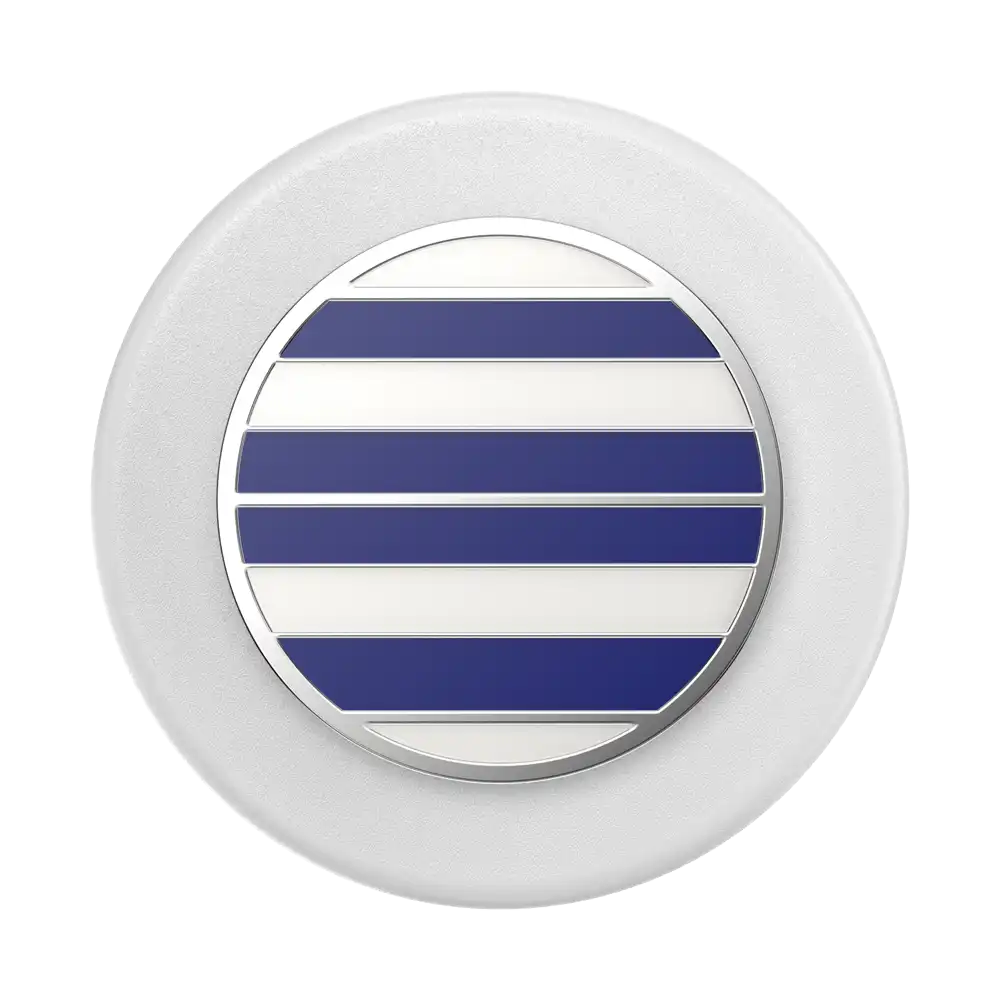 Enamel Nautical Stripe — MagSafe PopGrip