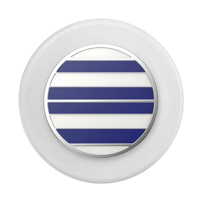 Enamel Nautical Stripe — MagSafe PopGrip