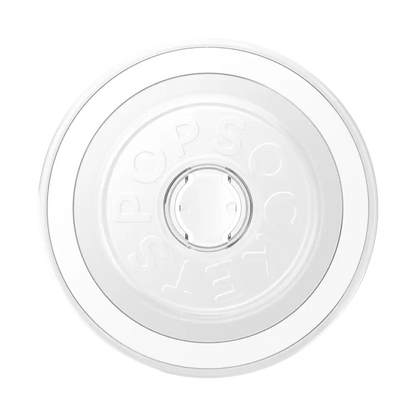 Enamel Silver Mandala — MagSafe PopGrip