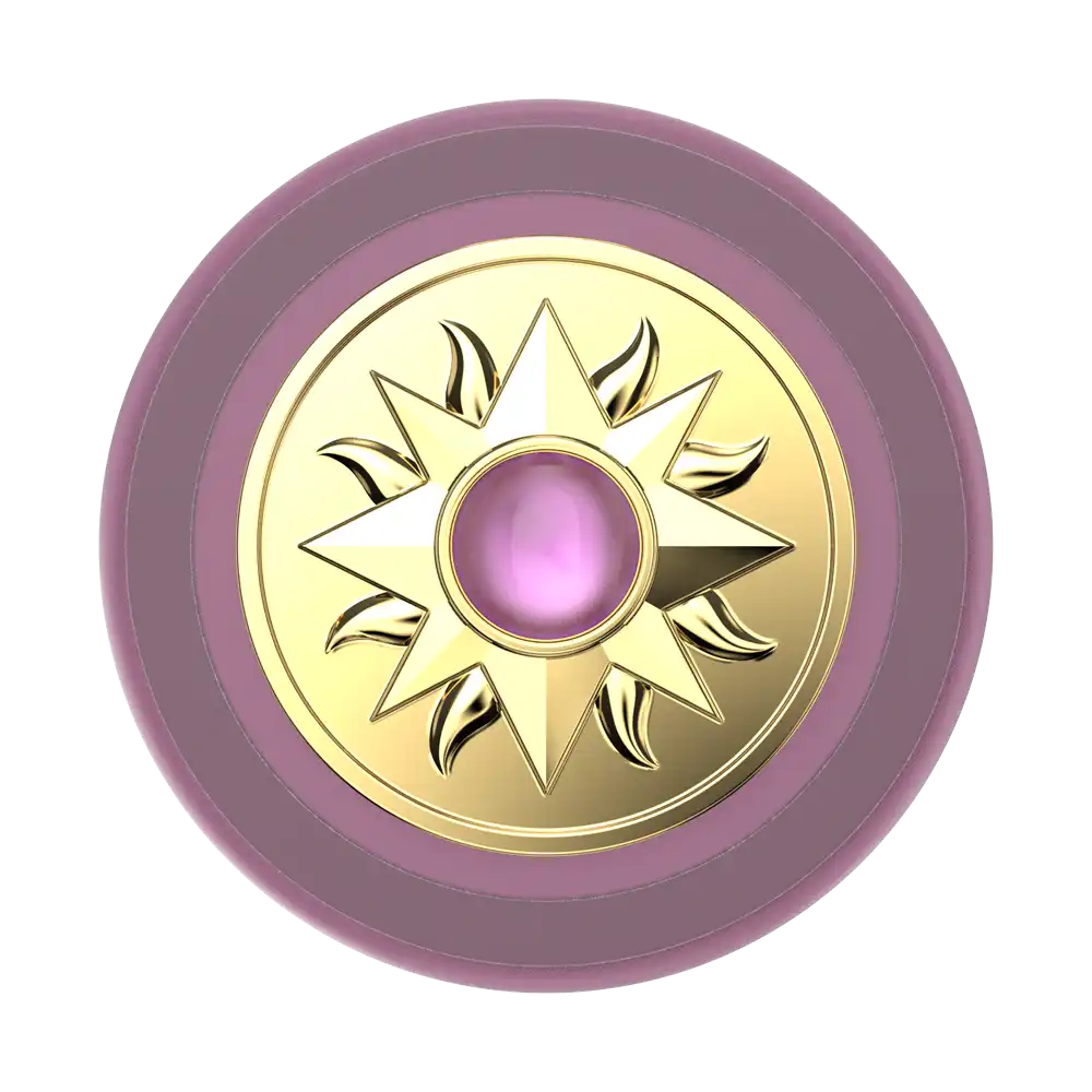 Enamel Sun Jewel Mauve — MagSafe PopGrip