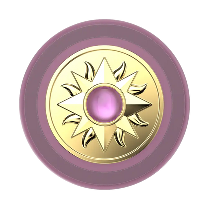 Enamel Sun Jewel Mauve — MagSafe PopGrip