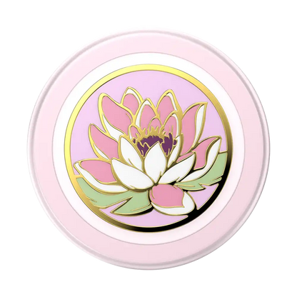 Enamel Water Lily — MagSafe PopGrip
