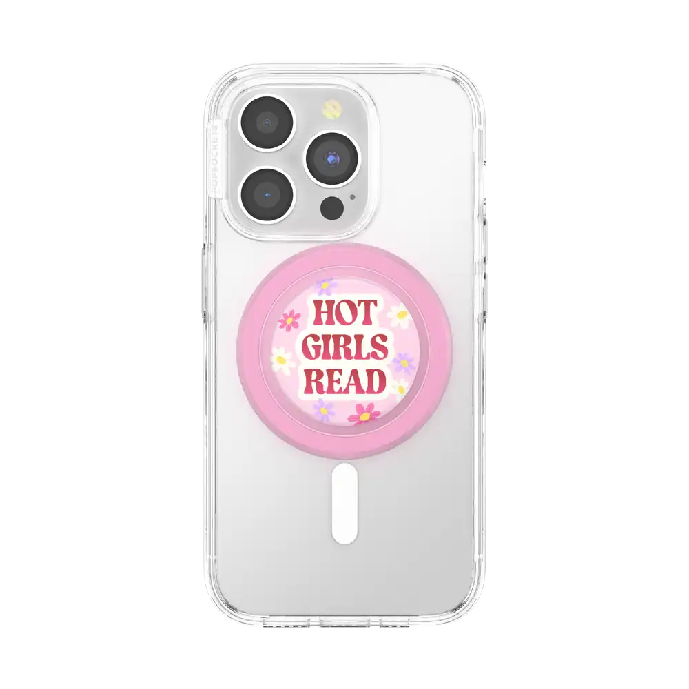 Hot Girls Read Pink — MagSafe PopGrip