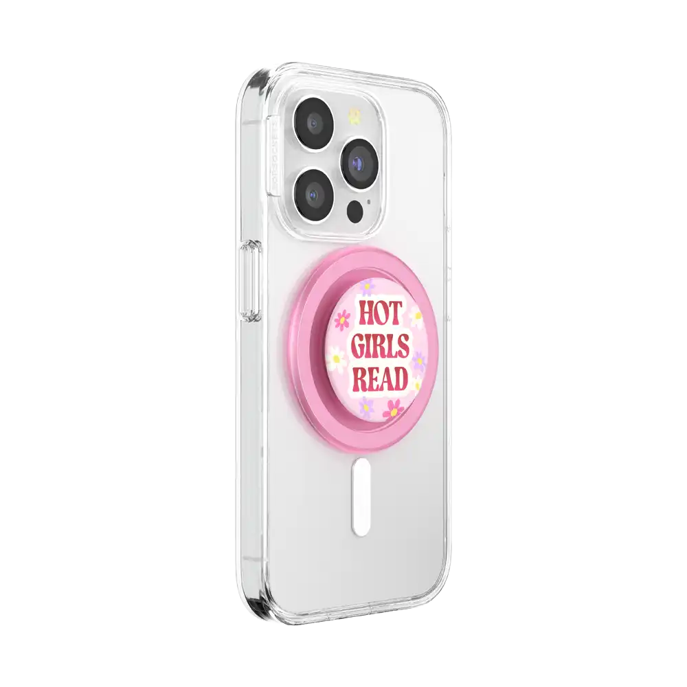 Hot Girls Read Pink — MagSafe PopGrip