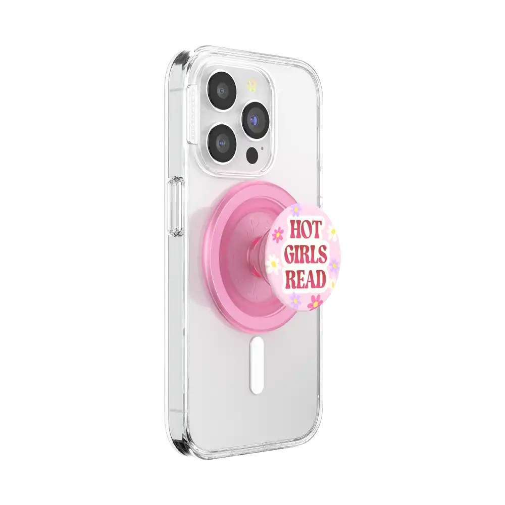 Hot Girls Read Pink — MagSafe PopGrip