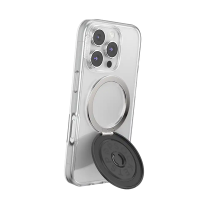 Aluminum Radial Black — MagSafe Kick-Out Grip & Stand