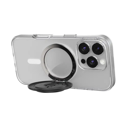 Aluminum Radial Black — MagSafe Kick-Out Grip & Stand