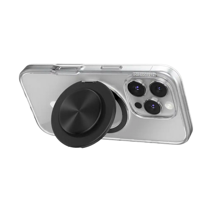 Aluminum Radial Black — MagSafe Kick-Out Grip & Stand