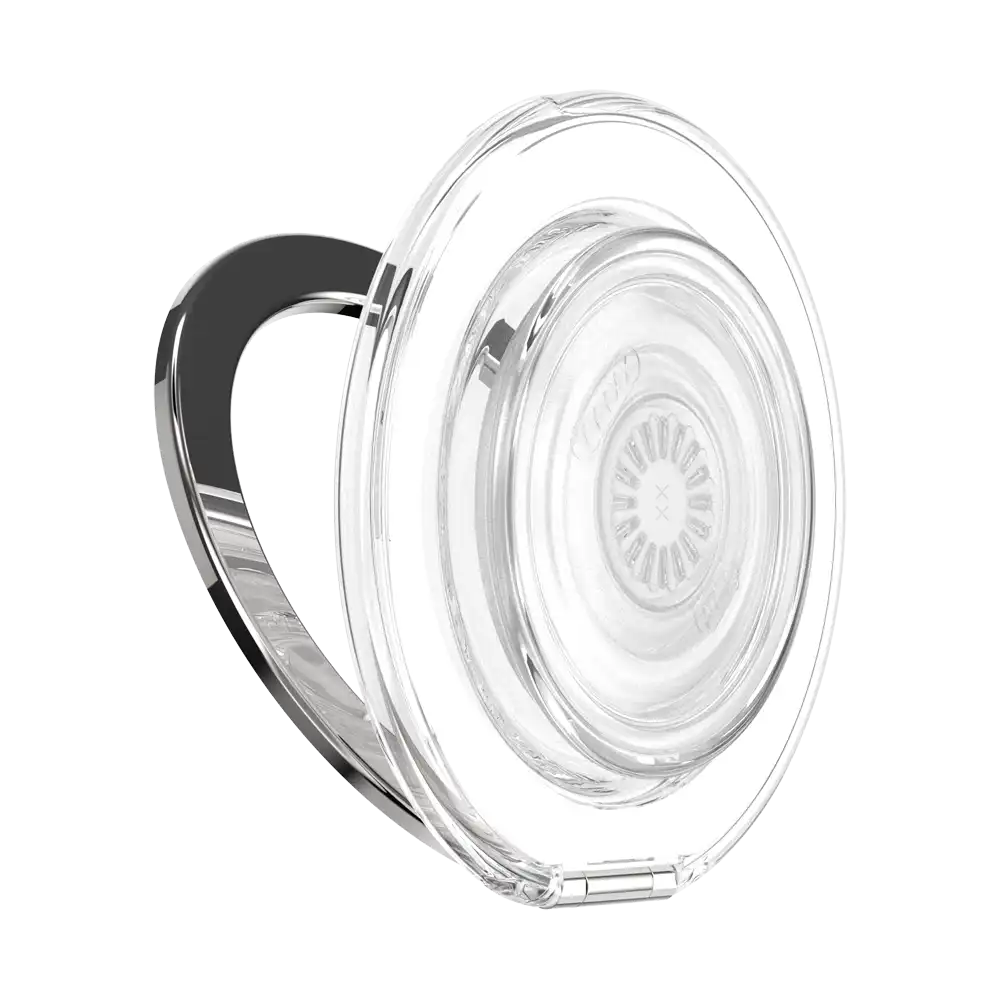 Clear — MagSafe Kick-Out Grip & Stand