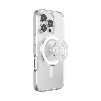 Clear — MagSafe Kick-Out Grip & Stand
