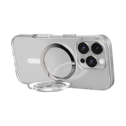 Clear — MagSafe Kick-Out Grip & Stand