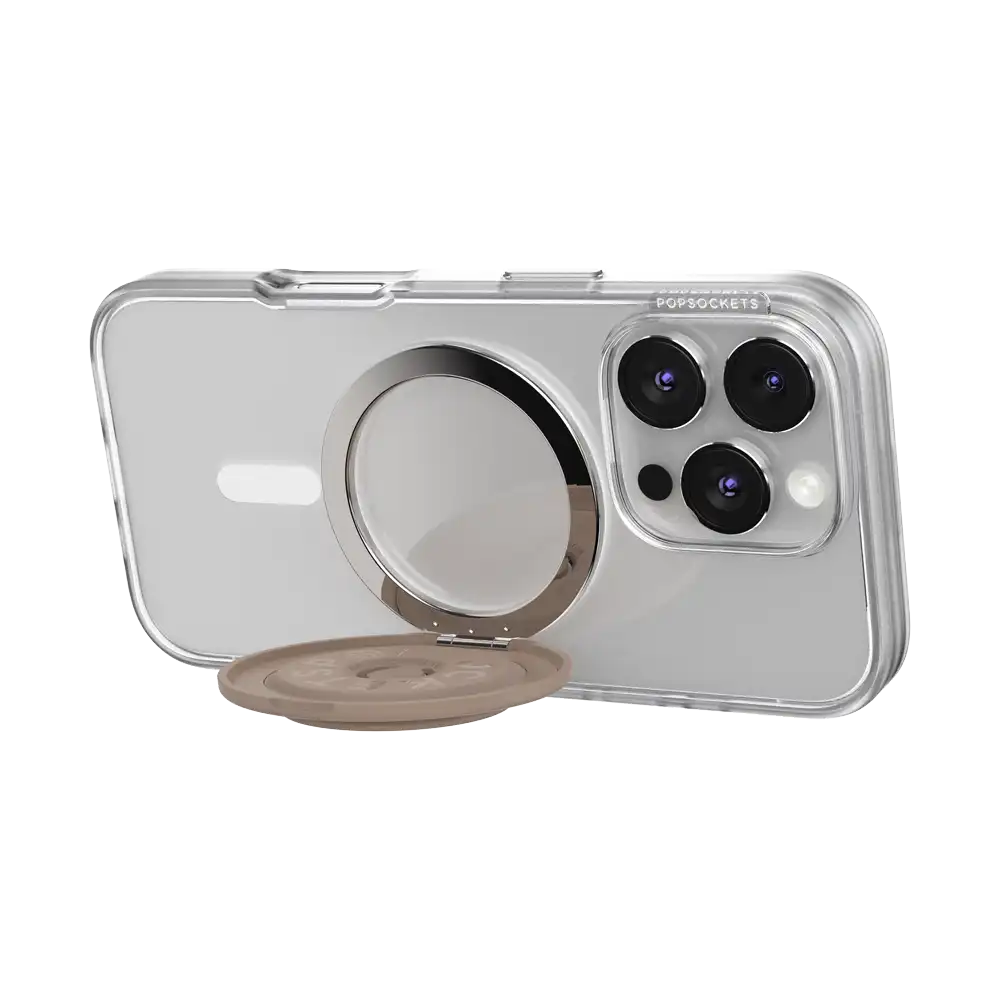 Aluminum Knurl Navy — MagSafe Kick-Out Grip & Stand