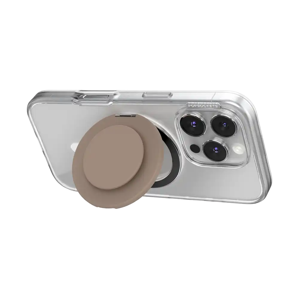 Aluminum Knurl Navy — MagSafe Kick-Out Grip & Stand