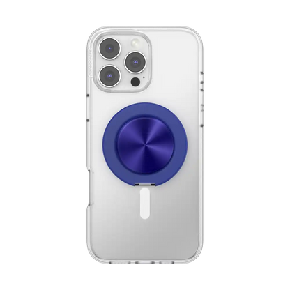 Aluminum Radial French Navy — MagSafe Kick-Out Grip & Stand