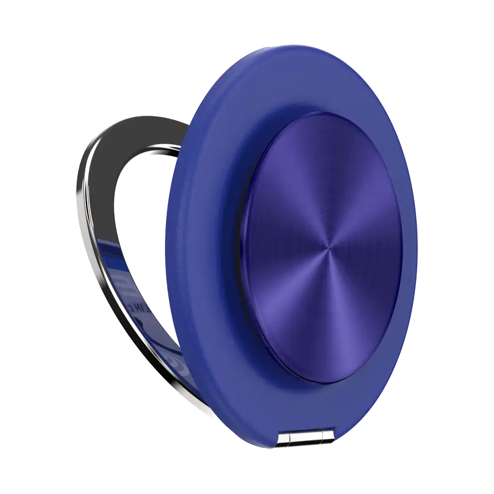 Aluminum Radial French Navy — MagSafe Kick-Out Grip & Stand